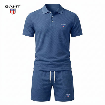 GANT Elliot Polo & Shorts Set