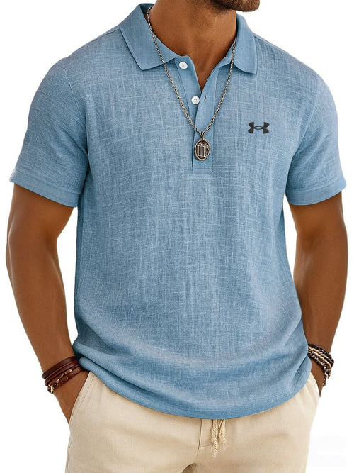 Everyday Cotton-Linen Polo
